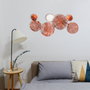 Wallity Accesorio Decorativo de Pared de Metal CH102-4 79 x 35 cm